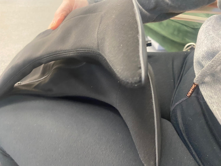 Fabulous Mint Velvet overknee pull UK6 Black JF463