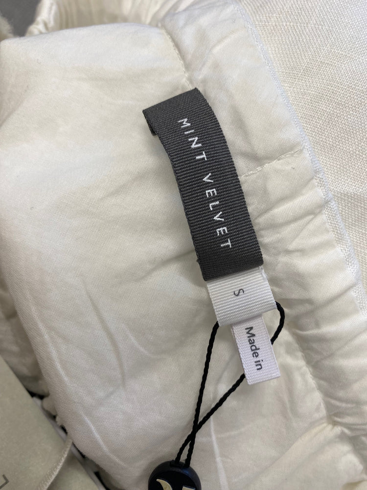 Fabulous Mint Velvet UK S Ivory maxi skirt JF463