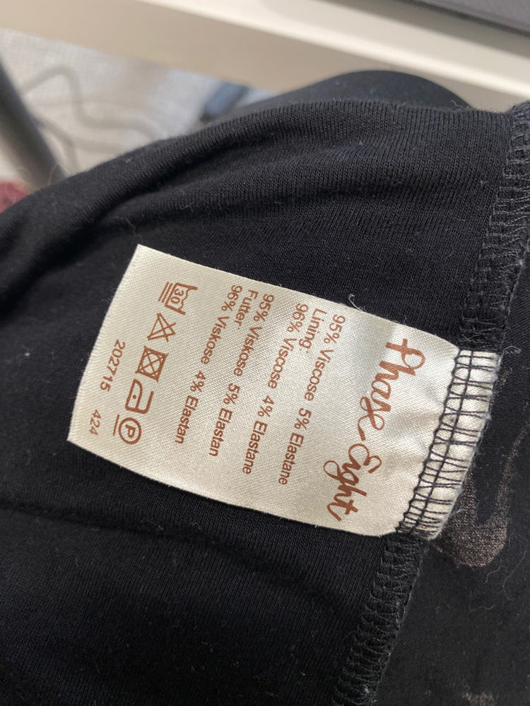 Fabulous Phase Eight Dress UK 14 Black swan Midi jf463