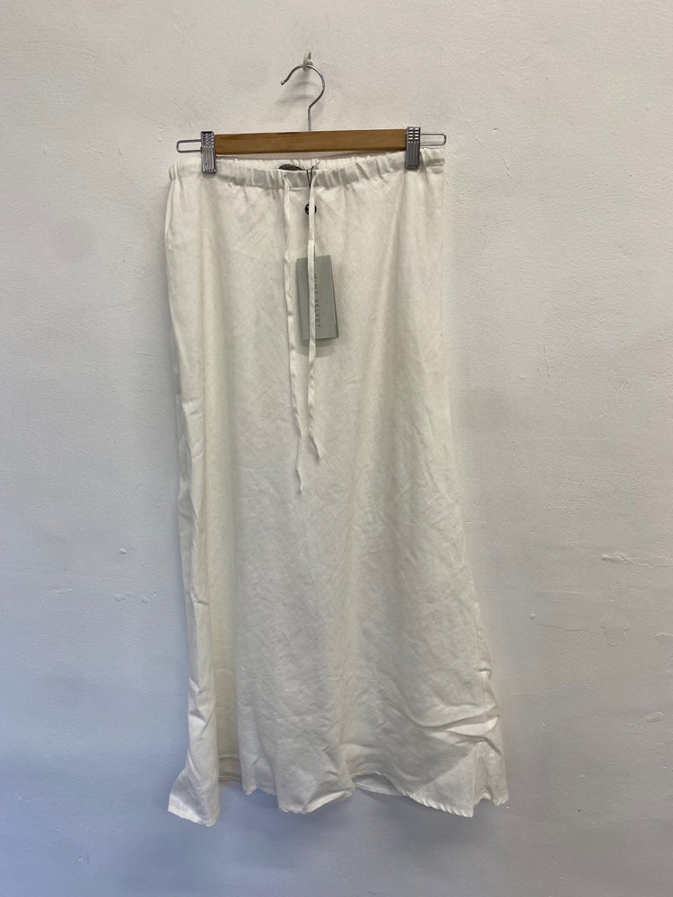 Fabulous Mint Velvet UK S Ivory maxi skirt JF463
