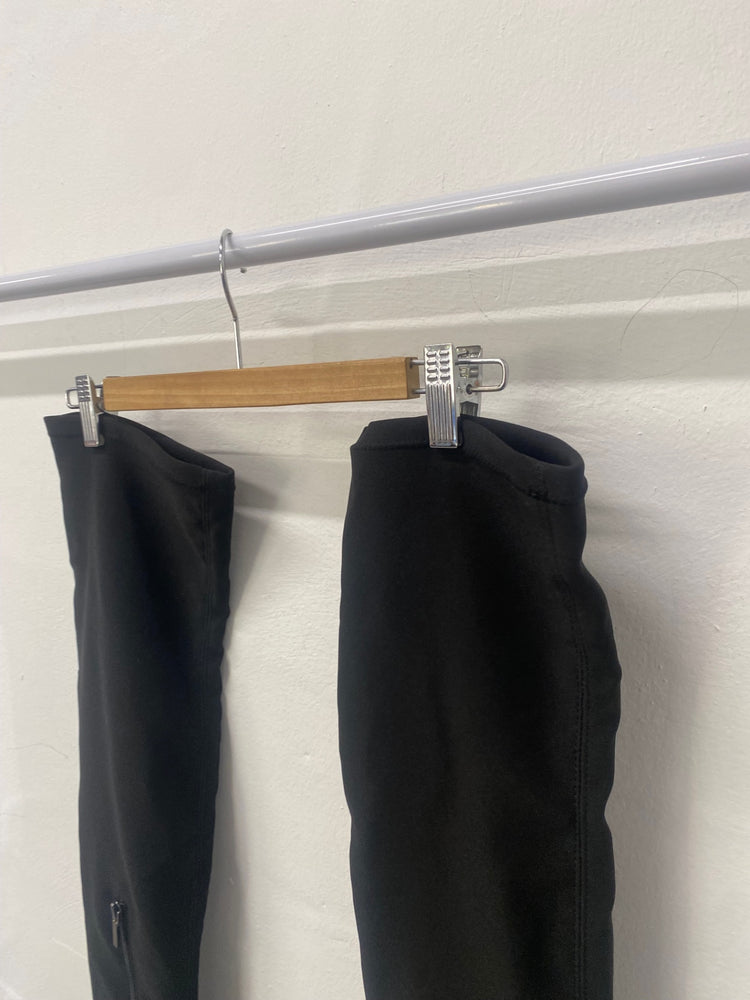 Fabulous Mint Velvet overknee pull UK6 Black JF463