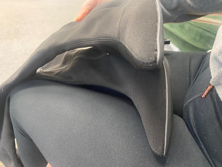 Fabulous Mint Velvet overknee pull UK6 Black JF463