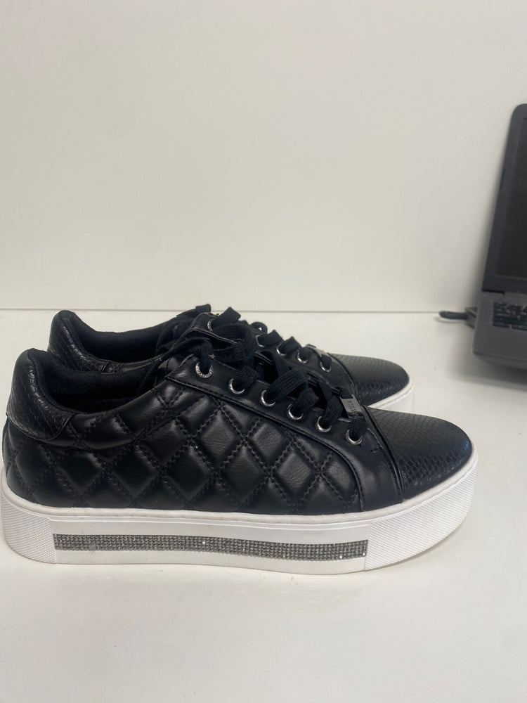 Fabulous Carvela Jeo quilted platform Sneakers UK6 Black JF463