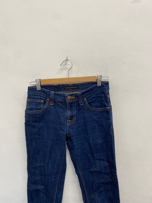 Fabulous Nudie jeans co Skinny jeans W26" W30 Dark Blue TG465