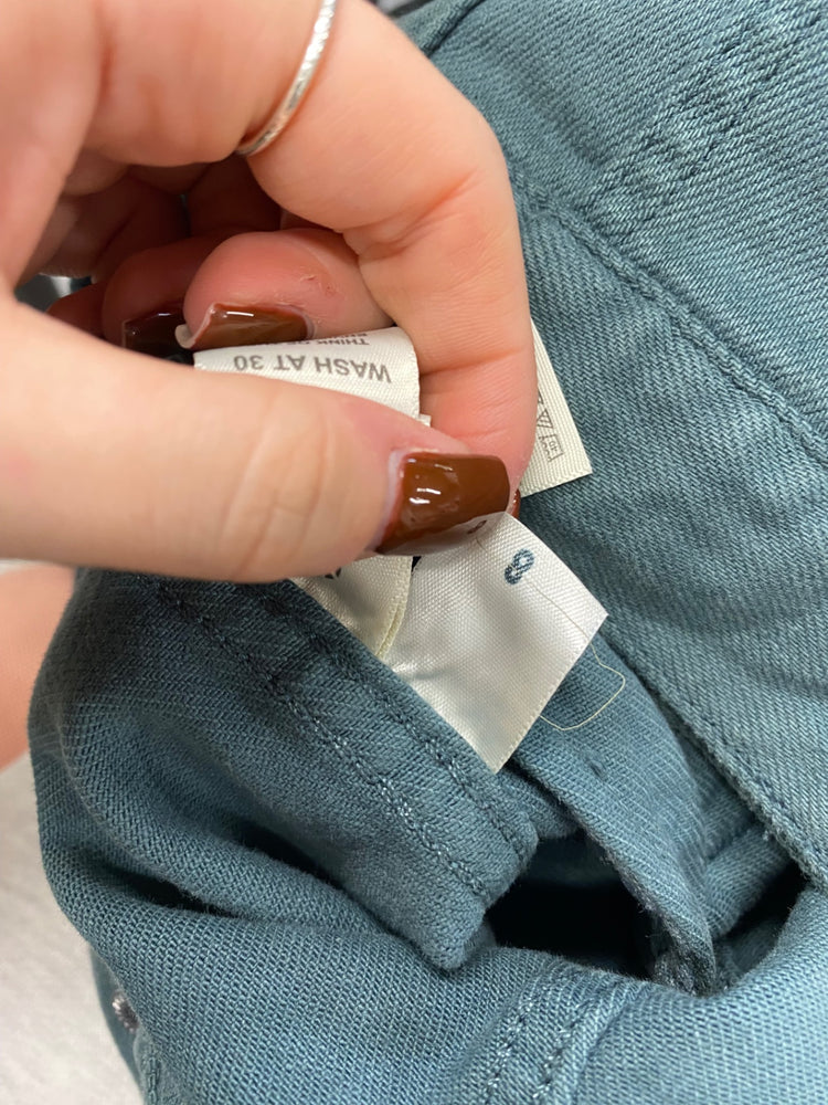 Fabulous FatFace tasha denim Jacket UK 8 Teal AP464