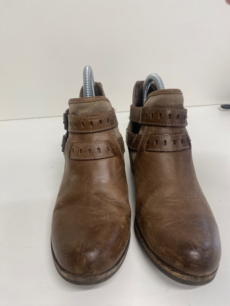 Fabulous UGG Patsy ankle strap western Boots UK4.5 Brown TG465