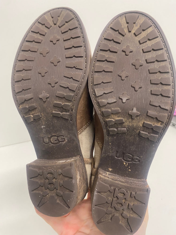 Fabulous UGG Patsy ankle strap western Boots UK4.5 Brown TG465