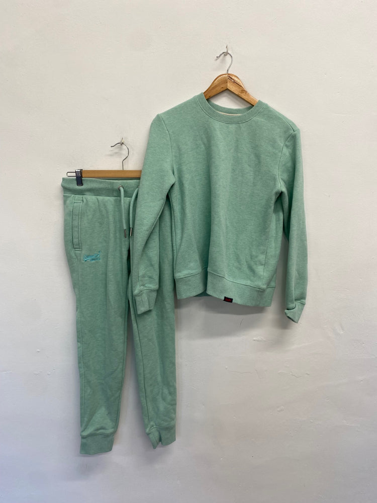 Fabulous Superdry Tracksuit Uk 8 Mint Green SW461