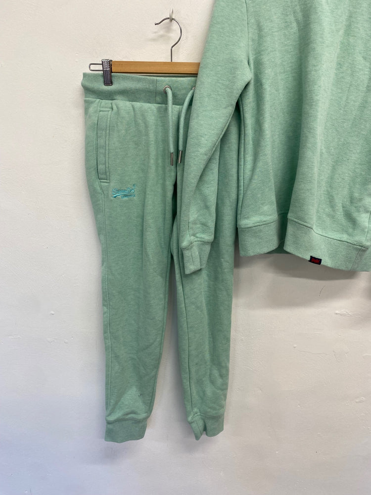 Fabulous Superdry Tracksuit Uk 8 Mint Green SW461