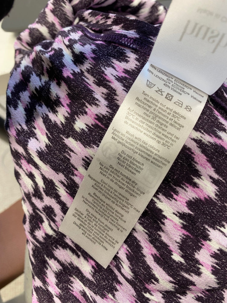 Fabulous Hush elianna Blouse UK 16 Purple pattern EP468