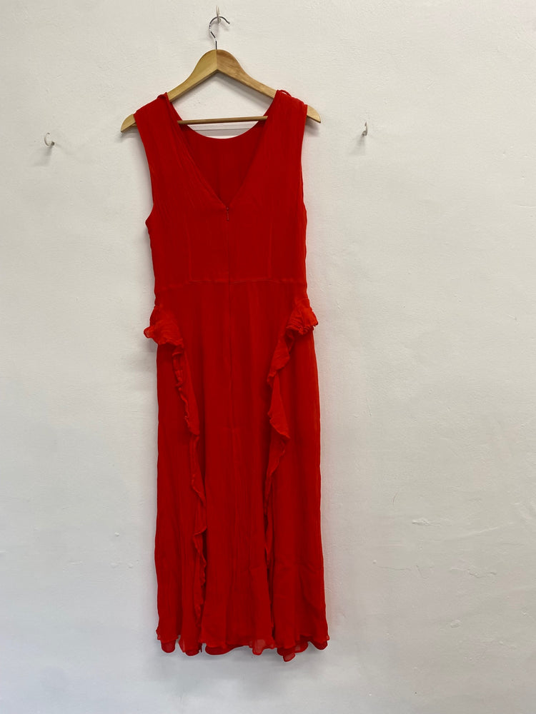 Fabulous Whistles Nellie Dress UK 16 Red party EP468