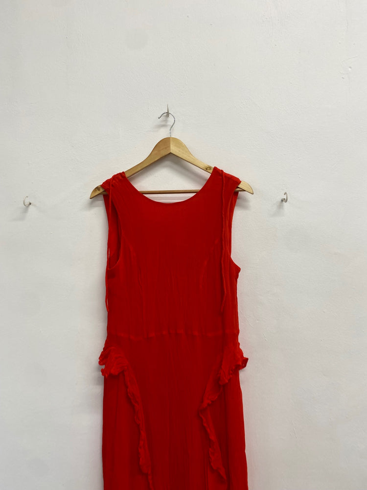 Fabulous Whistles Nellie Dress UK 16 Red party EP468