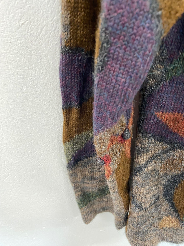 Fabulous The Alpaca Collection Cardigan browns UkS JC470