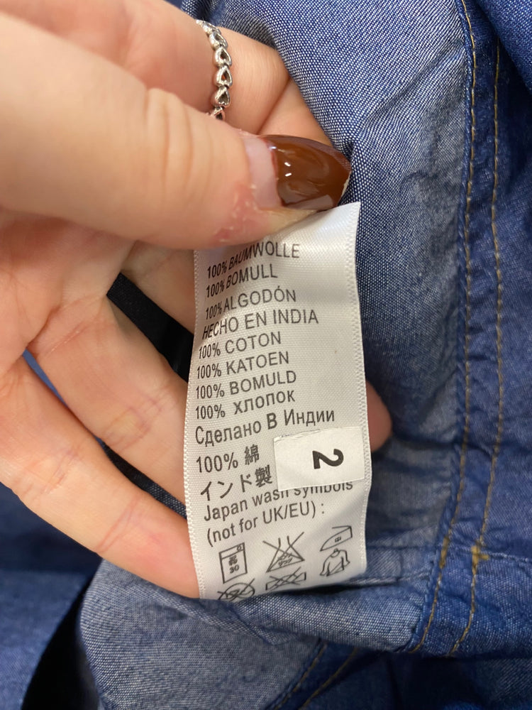 Fabulous Seasalt cornwall percella point Midi Dress UK 16 Dark indigo JC470