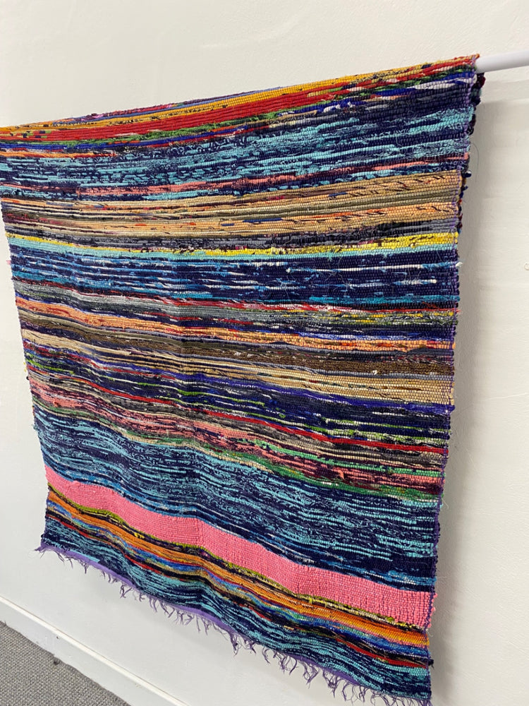 Fabulous Etsy Rag Rug floor Rug L-XL Multicoloured KB474