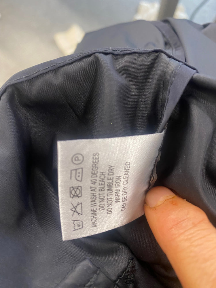 Fabulous Hobbs Navy short Trench coat Saskia UK16 Navy LM002