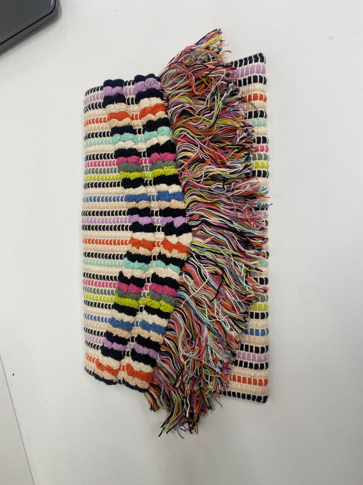 Fabulous Stella & Dot rag tassel Clutch Bag One size Multicolour boho LM004