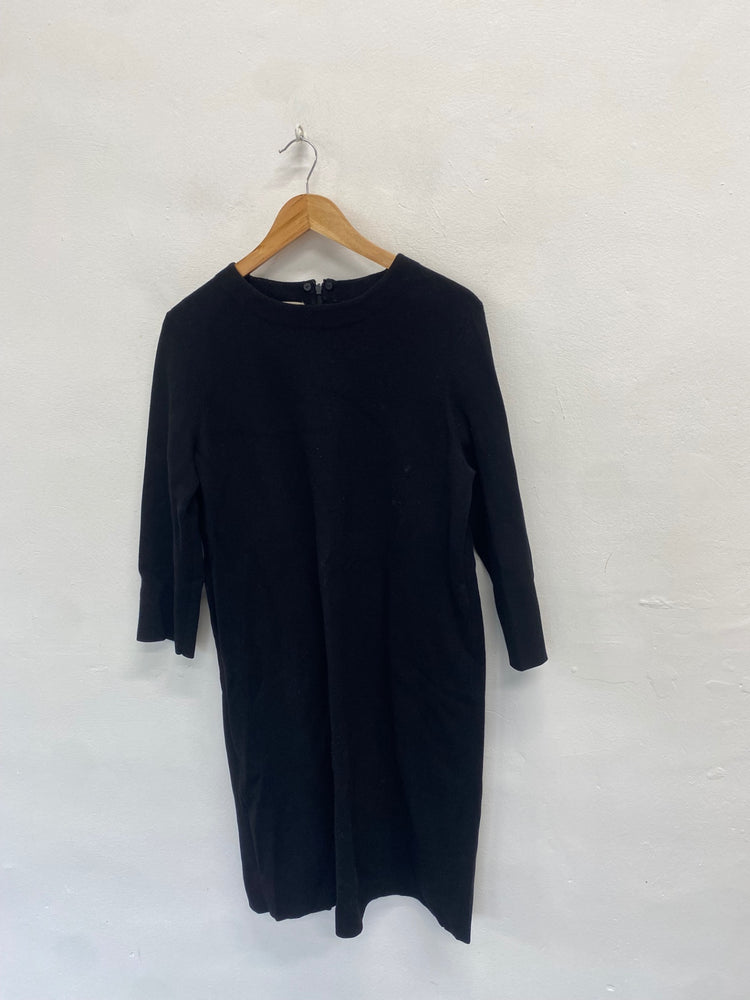 Fabulous Hobbs midi Dress UK 16 Black formal LM004