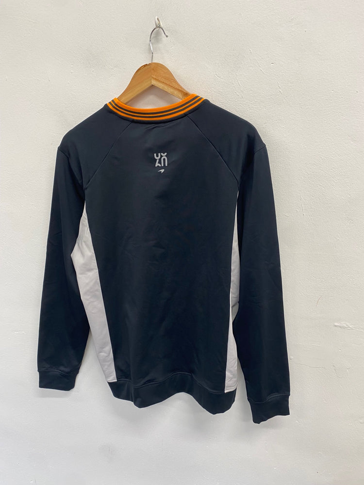 Fabulous McLaren Sweater p60 UK L Black orange CS476