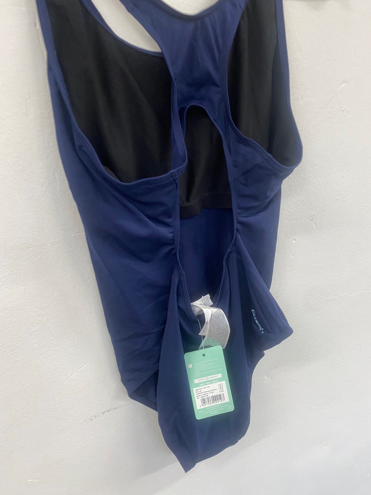 Fabulous Zoggs Ecoblast Swimsuit Uk16 Navy Blue New CS476