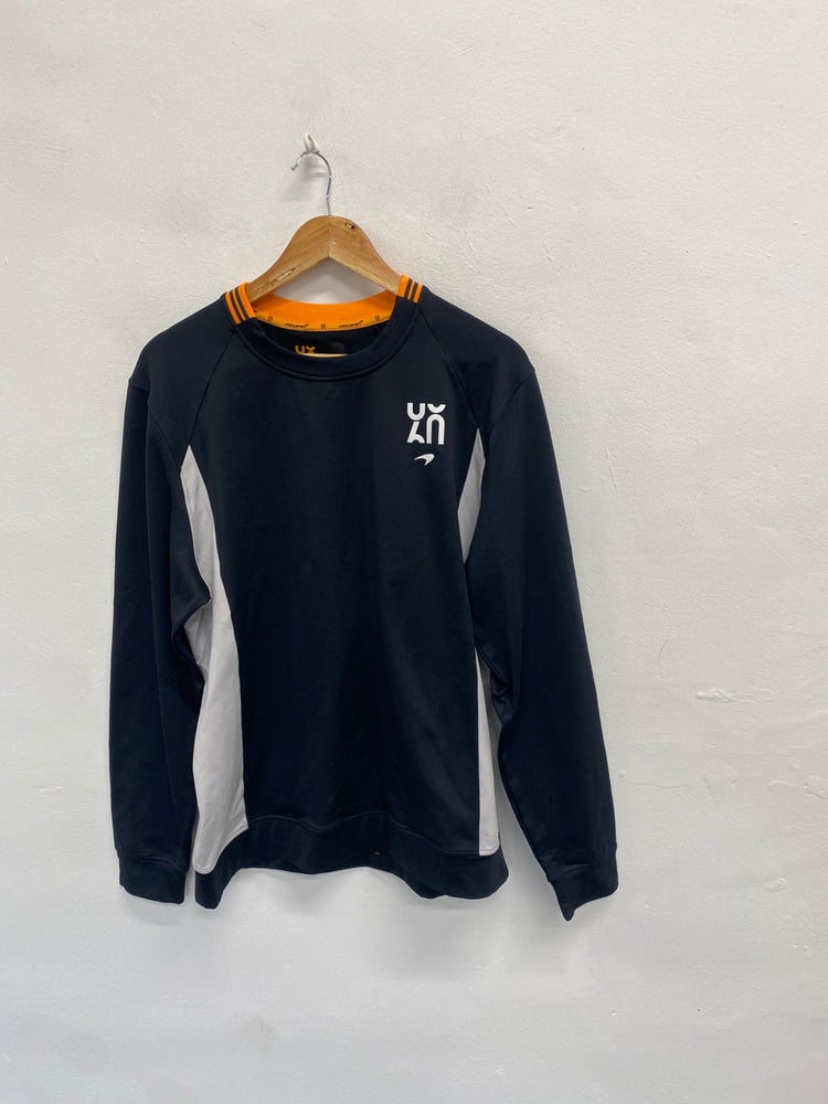 Fabulous McLaren Sweater p60 UK L Black orange CS476