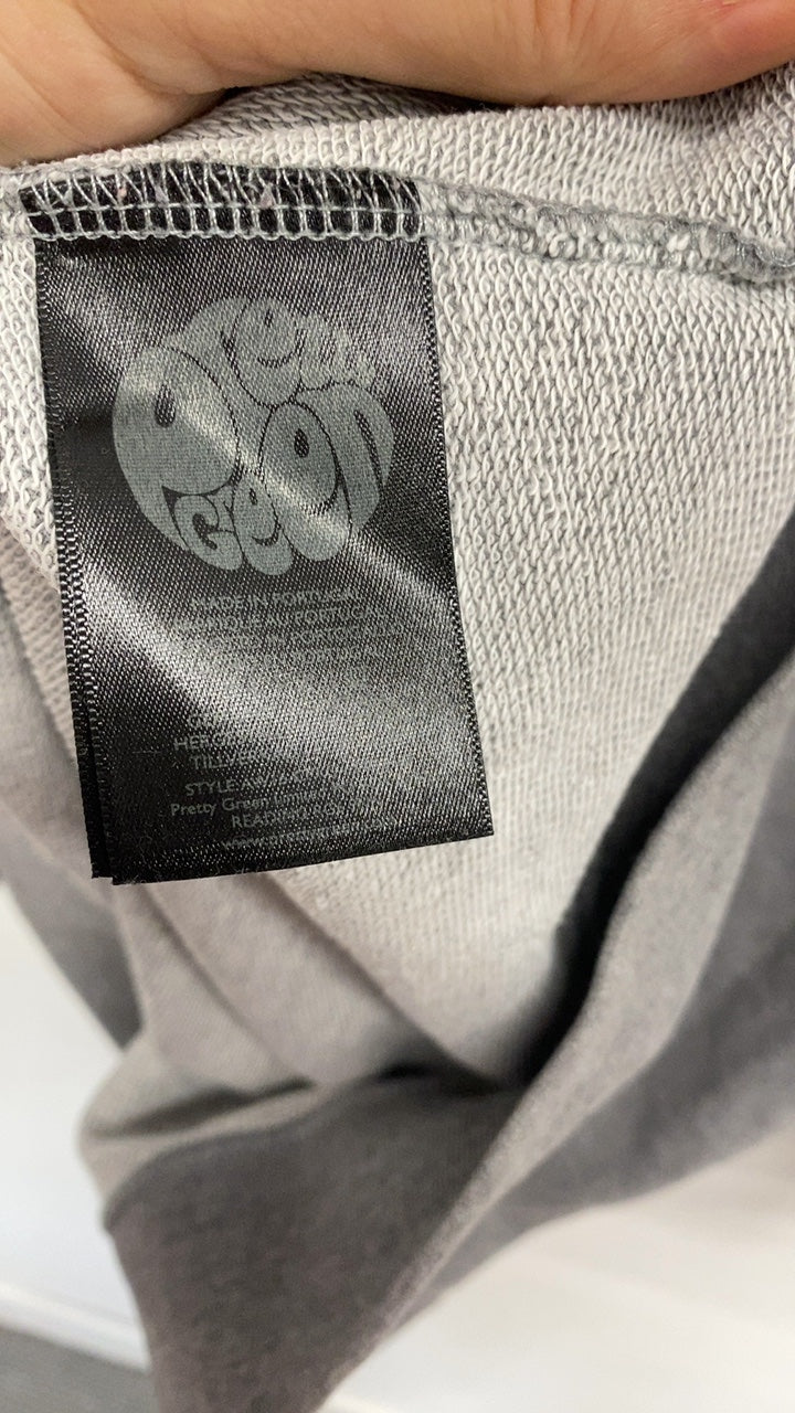 Fabulous Pretty Green Sweater logo sweatshirt S Grey CS476