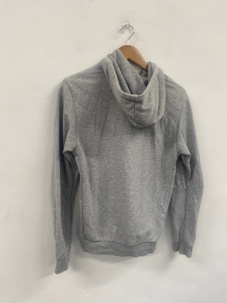 Fabulous Adidas gym fun Hoodie UK XS Grey JM478