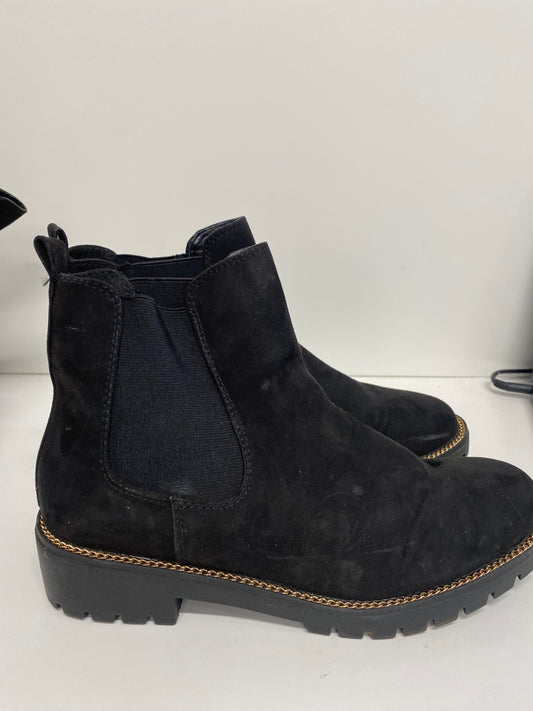 Fabulous F&F chunky ankle Boots UK6 Black MS479