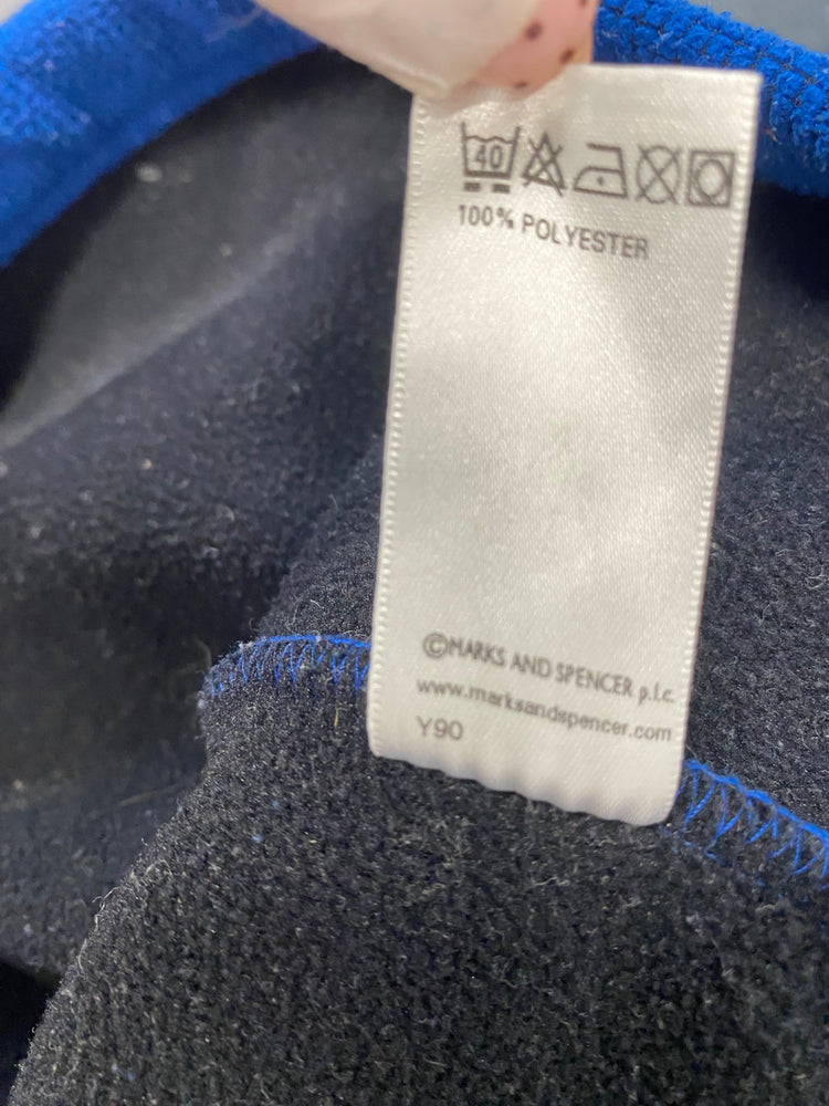 Fabulous Blue Harbour Sweater 38 chest Blue bobbly JM478