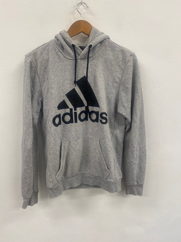 Fabulous Adidas gym fun Hoodie UK XS Grey JM478