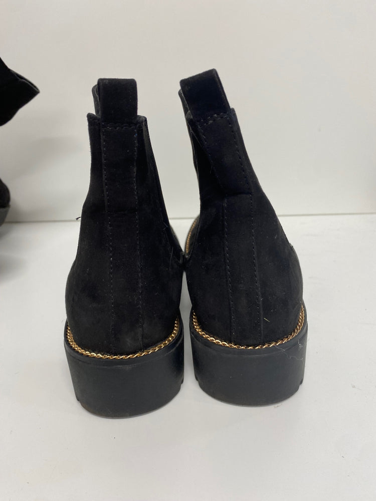 Fabulous F&F chunky ankle Boots UK6 Black MS479