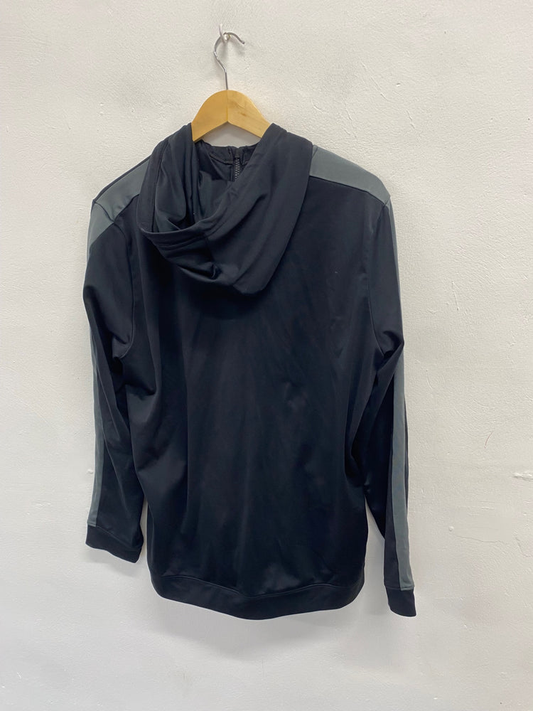 Fabulous Under Armour Hoodie UK L Black zip JM478
