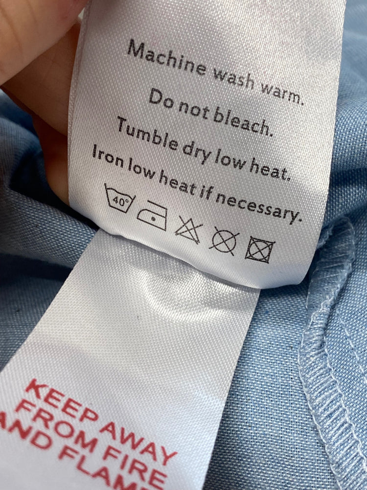 Fabulous Copper rose Maxi Dress UK S Blue Shirred JM478