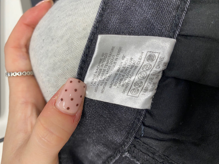 Fabulous Toxik3 Flared jeans UK 8 Dark Grey JM478