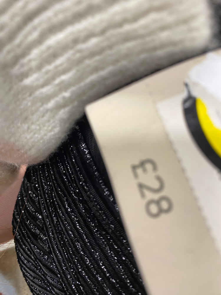 Fabulous TU Jumpsuit UK8 Black with metallic shimmer JM478