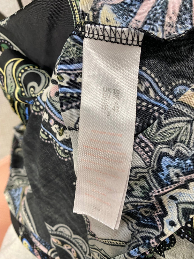 Fabulous Mela london Dress Uk 10 Multicolor paisley JM478