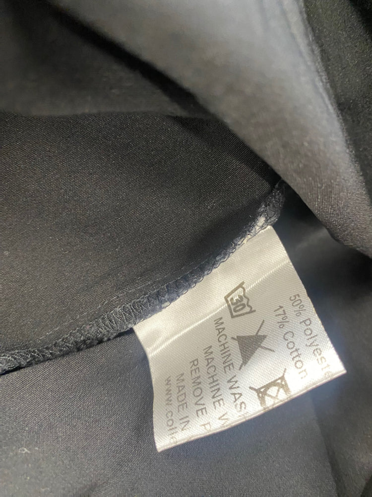 Fabulous Collectif Wednesday Wiggle rockabilly Dress Uk16 Black MS479