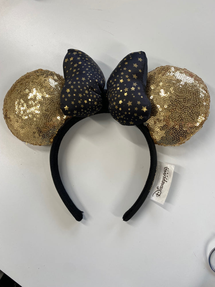 Fabulous Disneyland Paris Headband One size Black and Gold MS479