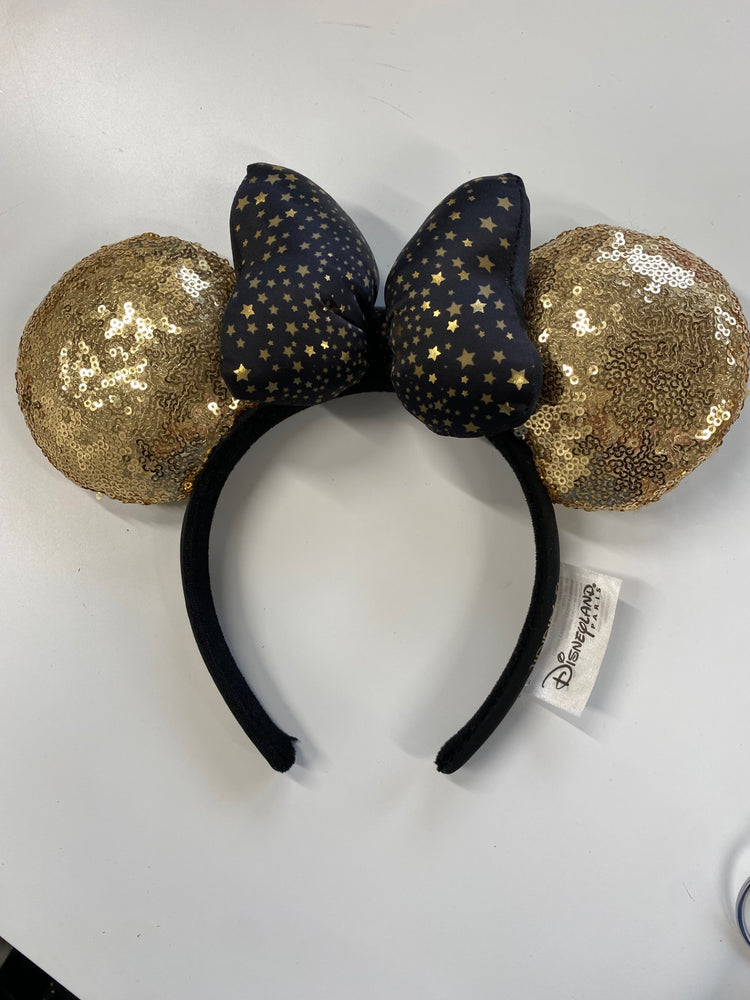 Fabulous Disneyland Paris Headband One size Black and Gold MS479