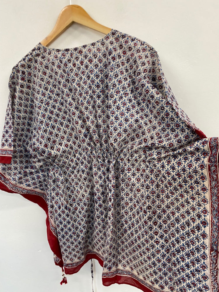 Fabulous Anokhi cotton ethnic Kaftan One size Multicolour KG480