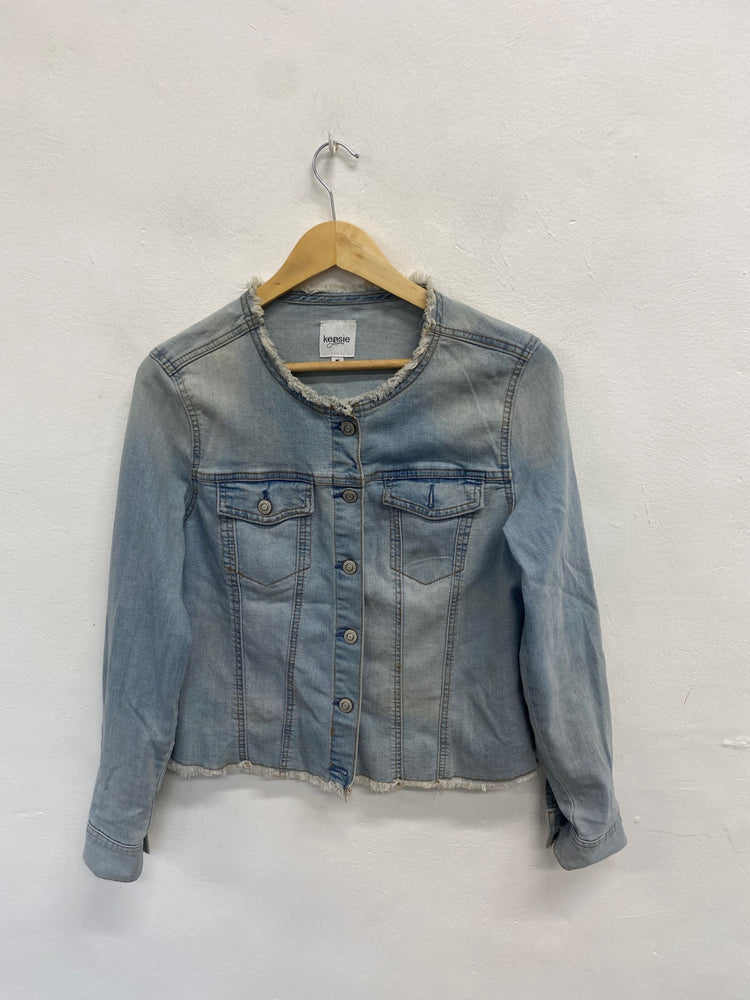 Fabulous Kensie Jacket UK M Light blue denim KG480