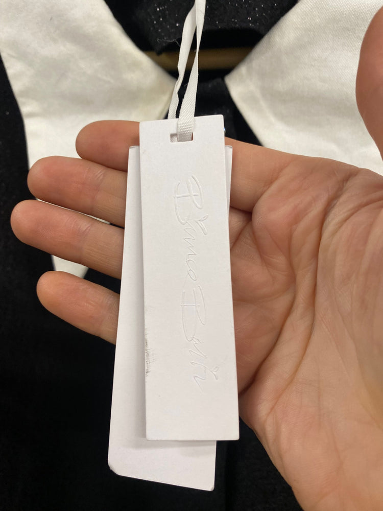 Fabulous Bianca Balti Laurel Dress & shorts Uk16 Black & White Party Occasion LB002