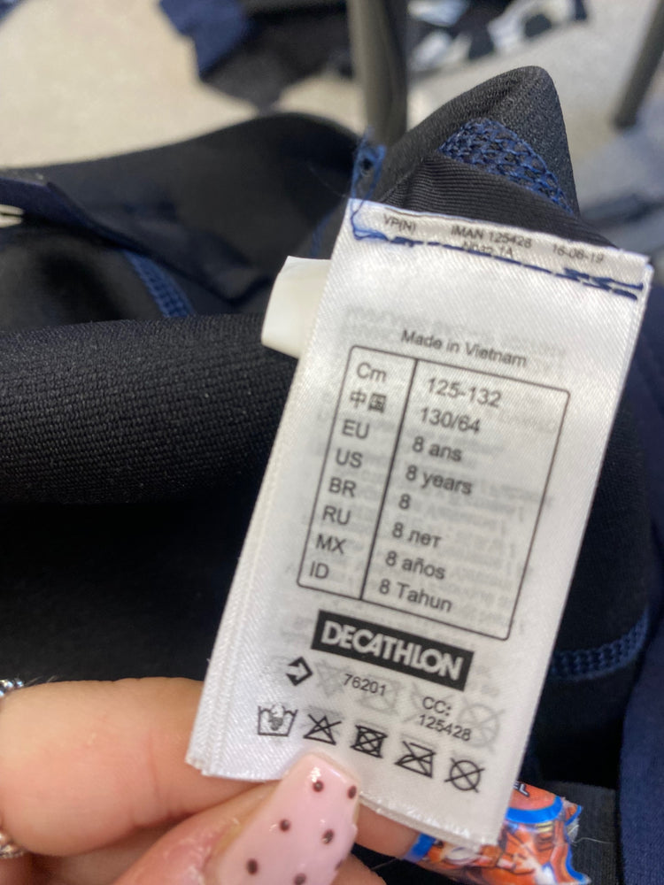 Fabulous kids Decathlon Wetsuit Age 8 Navy green MK482