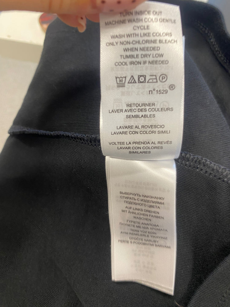 Fabulous Ralph lauren Blouse top UK M Black and White bow MK482