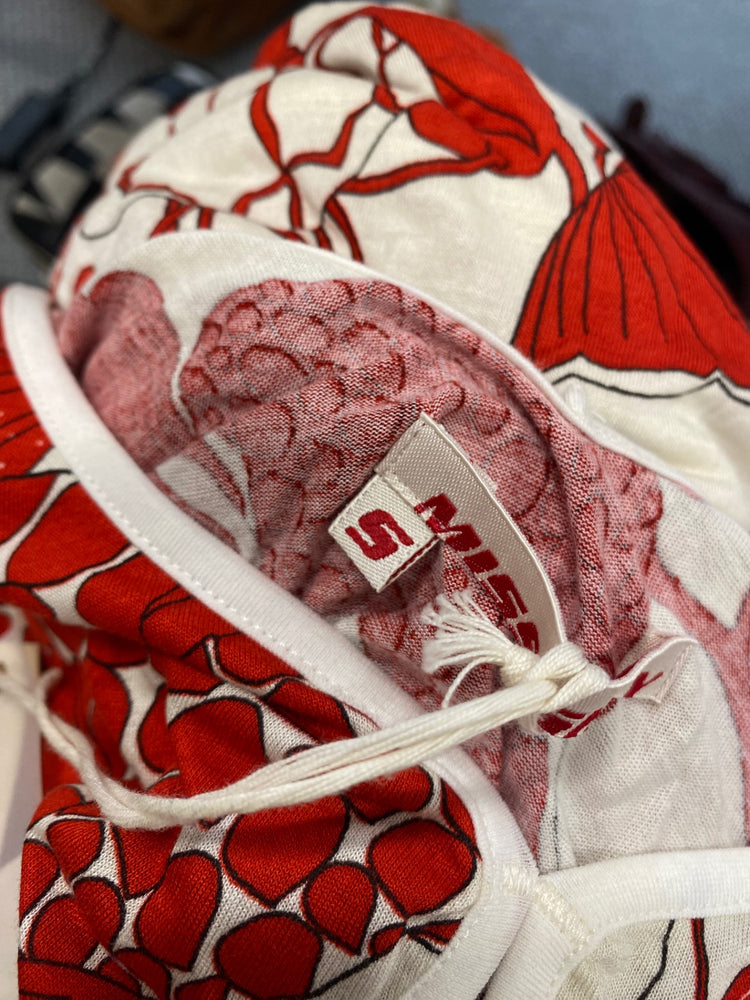 Fabulous Miss Sixty Tank Top UK S Red floral