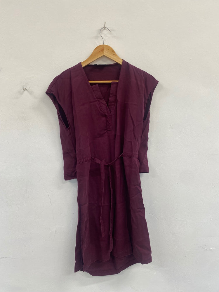 Fabulous The Kooples Mini dress UKS Maroon casual CP002