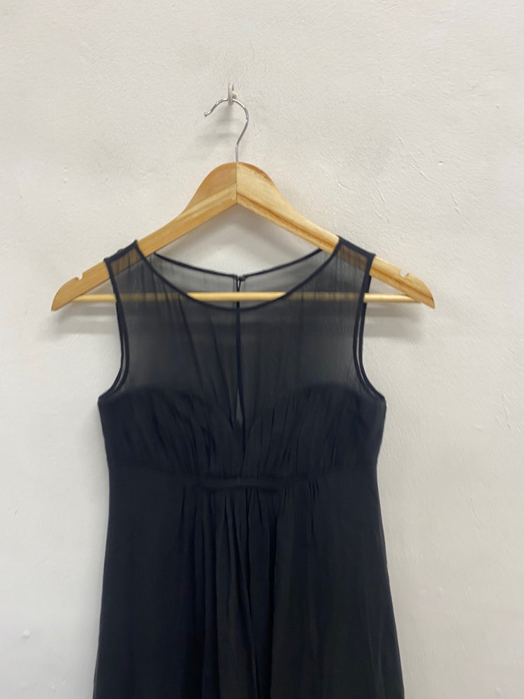 Fabulous Jill Stuart Dress UK 6 Black silk cocktail party CP002