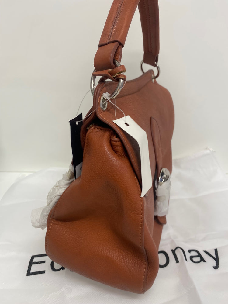 Fabulous Edina Ronay saddle handBag Medium Tan Brown JB483