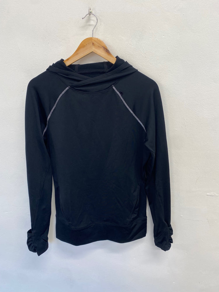 Fabulous Sweaty Betty Hoodie UK XS Black thermal active FH003