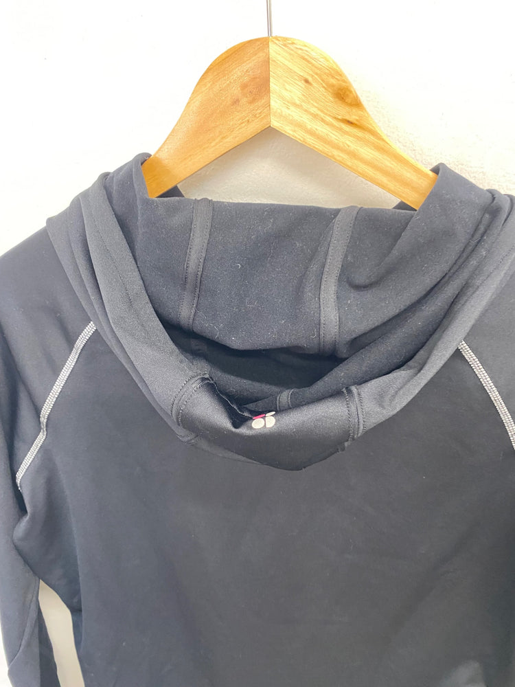 Fabulous Sweaty Betty Hoodie UK XS Black thermal active FH003